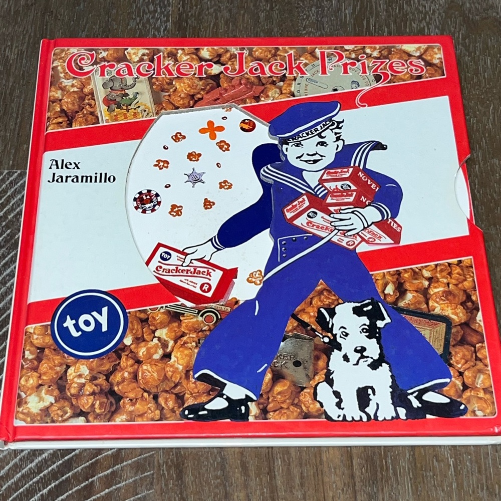 Vintage Cracker Jack Prizes HC Book 1989 Alex Jaramillo